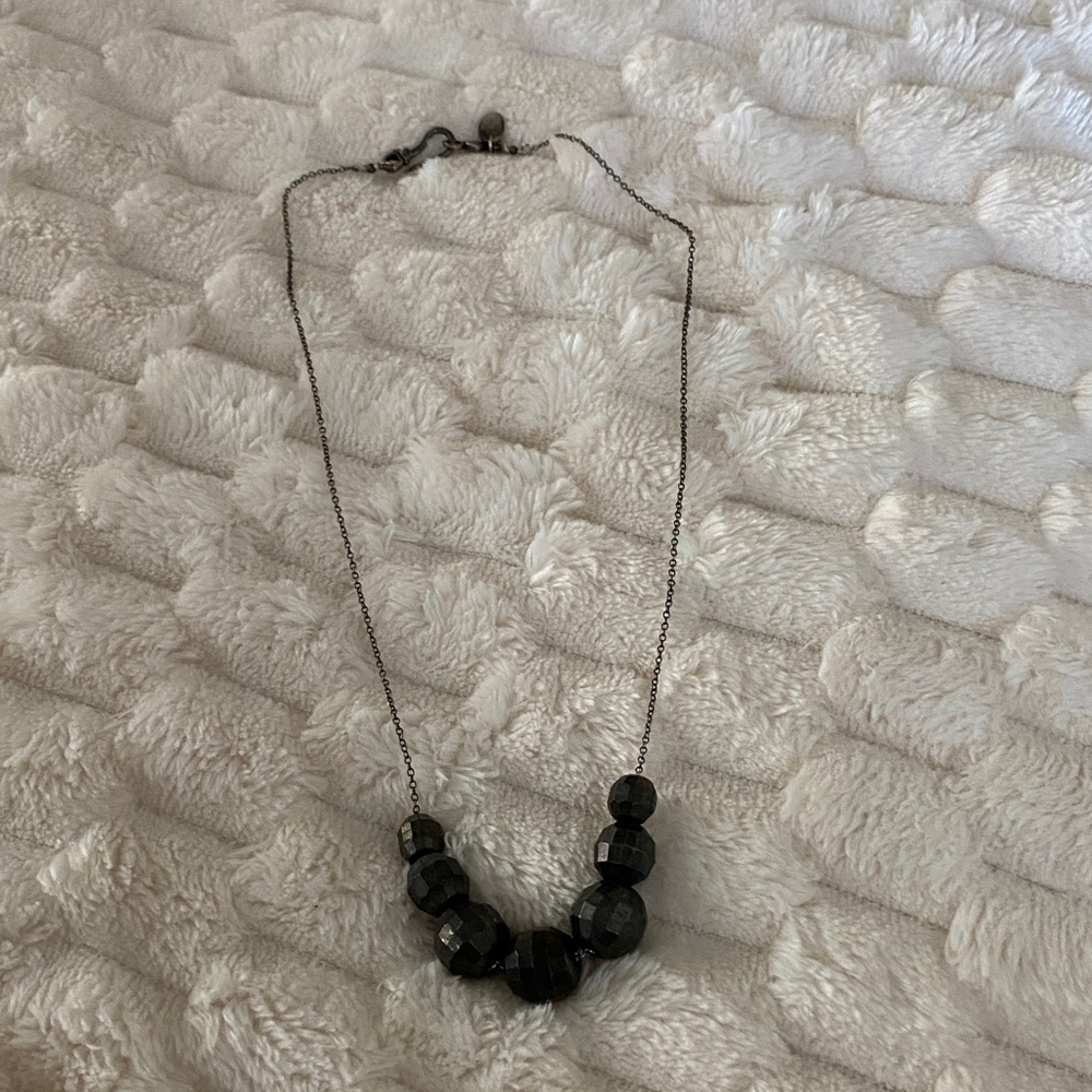Elegant Chan Luu Black Beaded Necklace